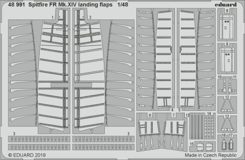 Przejdź do produktu EDUARD 48991 - 1:48 Spitfire FR Mk.XIV landing flaps