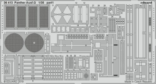 Przejdź do produktu EDUARD 36413 - 1:35 Panther Ausf.G
