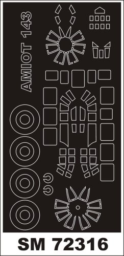 Przejdź do produktu MONTEX SM72316 - 1:72 Amiot 143
