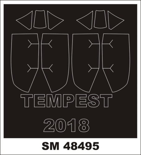 Przejdź do produktu MONTEX SM48495 - 1:48 Tempest Mk. V