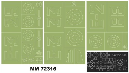 Przejdź do produktu MONTEX MM72316 - 1:72 Amiot 143