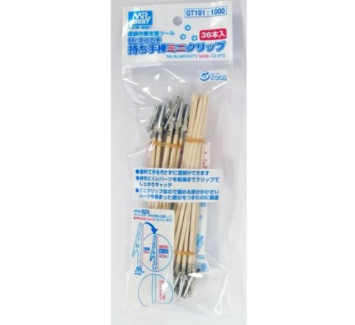 Przejdź do produktu Mr.Hobby GT101 - Uchwyty do malowania małe