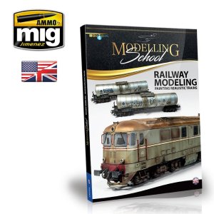 AMMO MIG 6250 - Modelling School - Railway Modeling - Painting Realistic Trains - poradnik modelarski