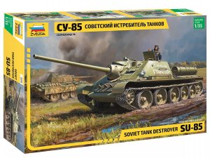 ZVEZDA 3690 - 1:35 Soviet Tank Destroyer SU-85