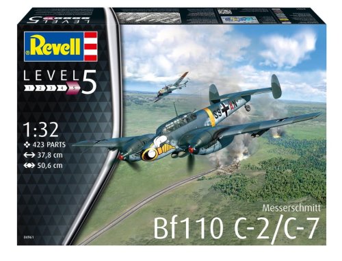 Przejdź do produktu REVELL 04961 - 1:32 Messerschmitt Bf 110 C-2 / C-7