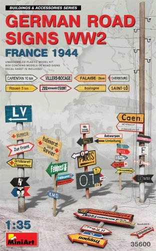 Przejdź do produktu MINIART 35600 - 1:35 German Road Signs WWII France1944