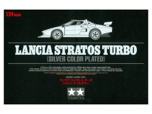 TAMIYA 25418 - 1:24 Lancia Stratos Turbo (Silver Color Plated)