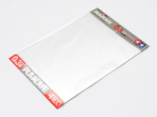 Przejdź do produktu TAMIYA 70191 - Clear Pla Plate 0,3 mm 364x257mm - 4x