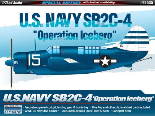 Przejdź do produktu ACADEMY 12545 - 1:72 U.S.NAVY SB2C-4 Operation Iceberg