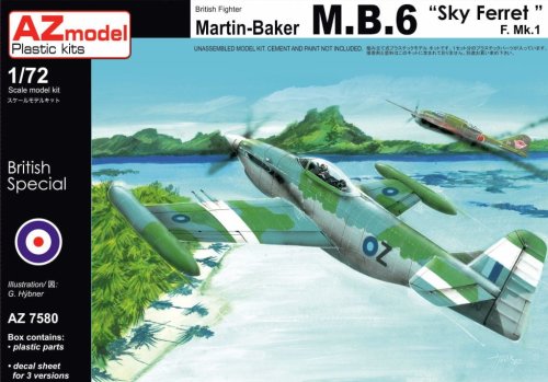 Przejdź do produktu AZ MODEL AZ 7580 - 1:72 Martin Baker MB.6 Sky Ferret