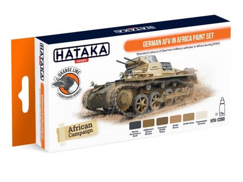 Przejdź do produktu HATAKA CS90 - Zestaw farb German AFV in Africa