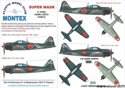 Przejdź do produktu MONTEX K32069 - 1:32 A6M5c Zero