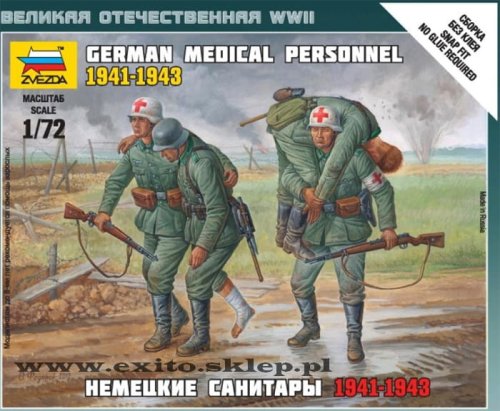 Przejdź do produktu ZVEZDA 6143 - 1:72 German Medical Personnel 1941-43