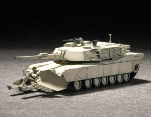 TRUMPETER 07277 - 1:72 M1A1 with Mine Clearing Blade System