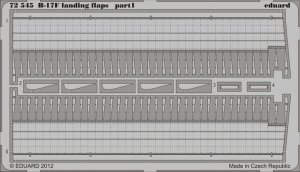 EDUARD 72545 - 1:72 B-17F landing flaps