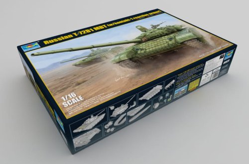 Przejdź do produktu TRUMPETER 00925 - 1:16 Russian T-72B1 MBT (w/kontakt-1 reactive armor)