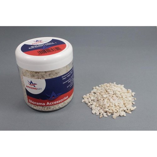 Przejdź do produktu AMAZING ART 13340 - White Stone Size 1 - Biały kamień rozmiar 1