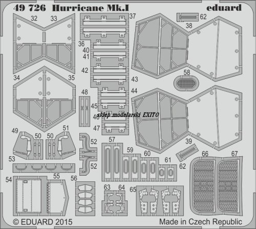 Przejdź do produktu Eduard 49726 - 1:48 Hurricane Mk.I S.A.