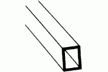 Przejdź do produktu PLASTRUCT 90631 - Profil prostokątny 6,4 mm x 4.8 mm x 375 mm (wewnątrz pusty, grubość ścianki 0,6 mm)