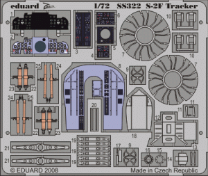 EDUARD SS322 - 1:72 S-2F