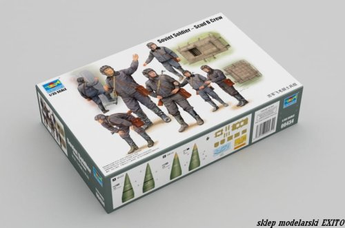 Przejdź do produktu TRUMPETER 00434 - 1:35 Soviet Soldier - Scud B Crew