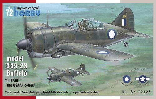 Przejdź do produktu SPECIAL HOBBY 72128 - 1:72 Buffalo model 339-23 RAAF / USAAF