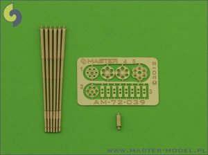 MASTER AM-72-039 - 1:72 M61 A1 Vulcan sześciolufowe, obrotowe działko 20mm
