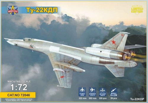 Przejdź do produktu MODELSVIT 72046 - 1:72 Tupolev Tu-22 KDP