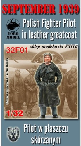 Przejdź do produktu TORO MODEL 32F01 - 1:32 Wrzesień 1939 - Pilot w płaszczu skórzanym