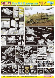 DRAGON 6542 - 1:35 Sd.Kfz.7/2 mit 3,7cm Flak 37 w/Armor Cab