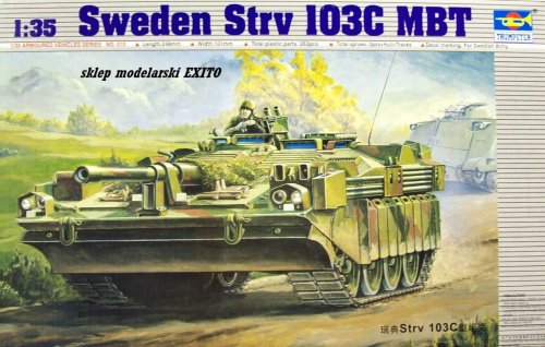 Przejdź do produktu TRUMPETER 00310 - 1:35 Sweden Strv 103C