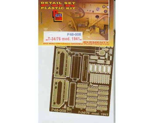 Przejdź do produktu PART P48008 - 1:48 T-34/76 mod.1941