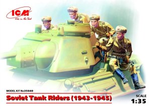 ICM 35640 - 1:35 Soviet Tank Riders (1943-1945)