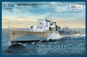 IBG 70002 - 1:700 ORP Kujawiak 1942 Hunt II class destroyer escort