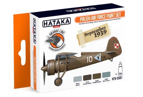 Przejdź do produktu HATAKA CS01 - Zestaw farb Polish Air Force 1919-1939