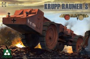 TAKOM 2053 - 1:35 Krupp Raumer S - WWII German Super Heavy Mine Clearing Vehicle