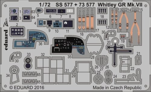 Przejdź do produktu EDUARD SS577 - 1:72 Whitley GR Mk.VII