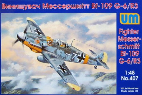 Przejdź do produktu UNIMODELS 48-407 - 1:48 Messerschmitt Bf 109 G6 / R3