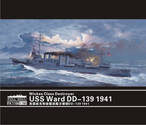 Przejdź do produktu FLYHAWK 1106 - 1:700 USS Ward DD-139 1941 Wickes Class Destroyer