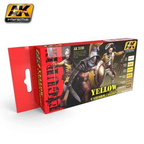 Przejdź do produktu AK INTERACTIVE 3190 - Yellow Uniform Colors