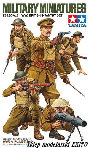 Przejdź do produktu TAMIYA 35339 - 1:35 WWI British Infantry Set