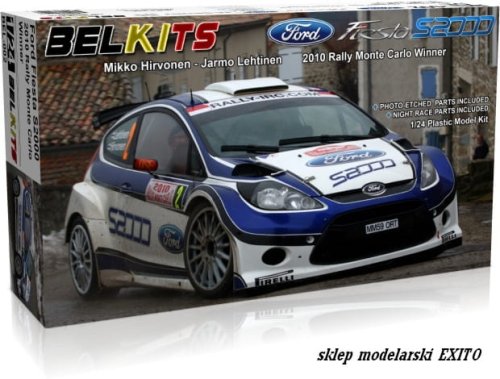 Przejdź do produktu BELKITS 002 - 1:24 Ford Fiesta S2000