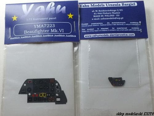 Przejdź do produktu YAHU YMA7223 - 1:72 Beaufighter Mk.VI tablica przyrządów