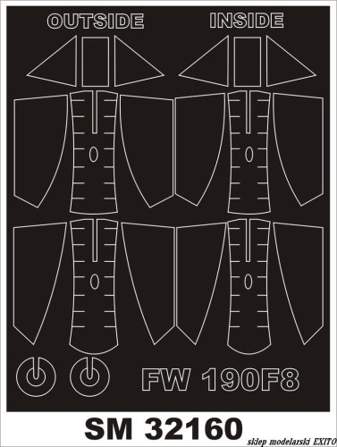Przejdź do produktu MONTEX SM32160 - 1:32 Focke Wulf Fw 190F8