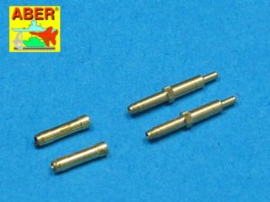 ABER A48010  - 1:48 Set of 2 barrels for German aircraft 30mm machine cannons MK 108 with blast tube