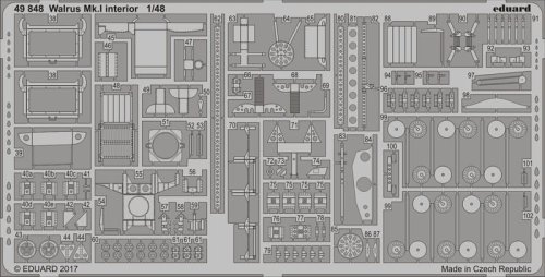 Przejdź do produktu Eduard 49848 - 1:48 Walrus Mk.I interior