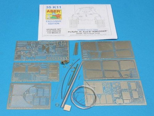 Przejdź do produktu ABER 35K11 - 1:35 Pz.Kpfw. VI Ausf.B (Sd.Kfz.182) King Tiger (Porsche Turret )