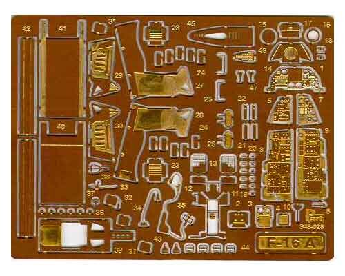 Przejdź do produktu PART S48028 - 1:48 F-16 A