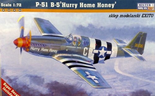 Przejdź do produktu MISTERCRAFT C49 - 1:72 P-51B-5 Mustang Hurry Home Honey