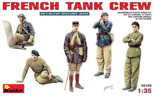 Przejdź do produktu MINIART 35105 - 1:35 French Tank Crew